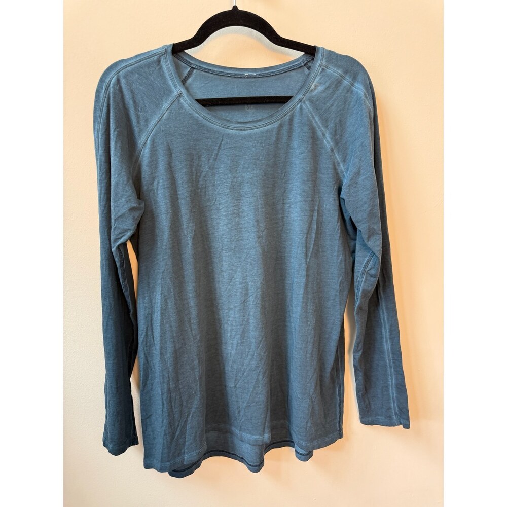 Lululemon Teal Long Sleeve Athletic Top